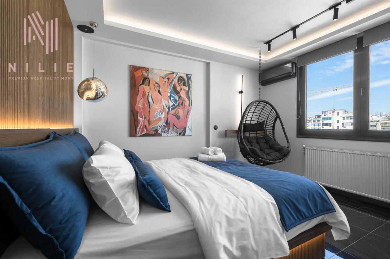 Calliope Penthouse, Nilie Hospitality Mgmt Apartment Salonic Exterior foto